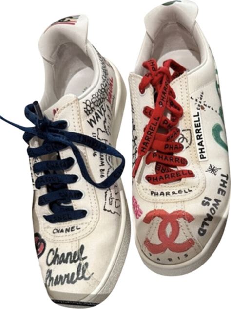 chanel pharrell sneaker|chanel trainers pharrell.